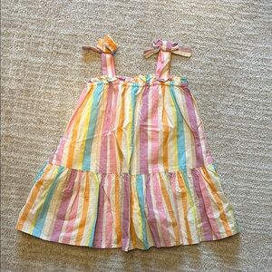 Toddler striped summer dress